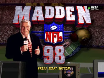 Madden NFL 98 (US) screen shot title